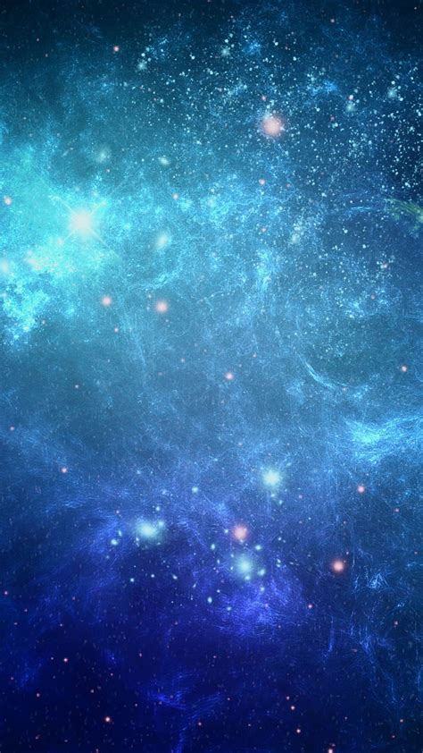 Blue Galaxy Best Hd Wallpapers For Iphone And Android Devices