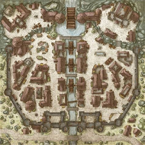 City Of Moarkaliff By Gogots On Deviantart Dungeon Maps Fantasy City