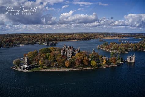 Fall At Boldt Castle Island View Johnny Truesdell 1000 Islands