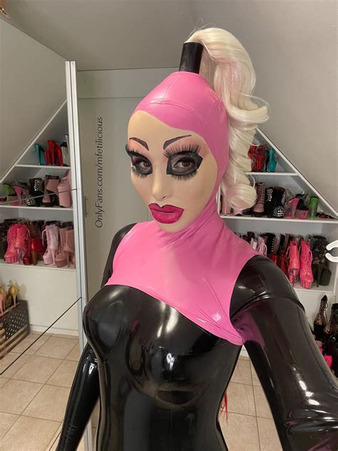 i really love this new mask with miss fetilicious facebook