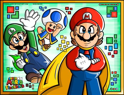 Super Mario Flashback Promotional Poster 2 By Faisaladen On Deviantart