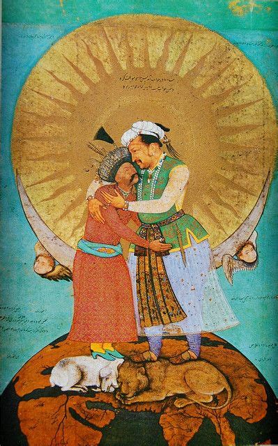Jahangirs Dream Mughal Paintings Indian Paintings Art