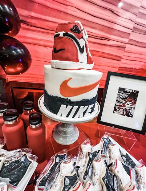 Karas Party Ideas Nike Air Jordan Birthday Party Karas Party Ideas