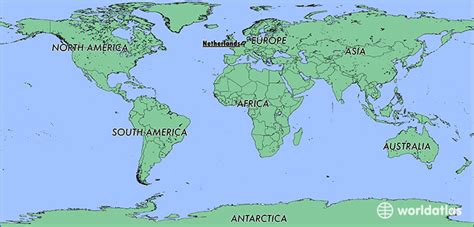 Where is The Netherlands? / Where is The Netherlands Located in The