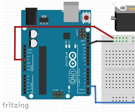 Interfacing Servo Motor With Arduino Uno Instructables