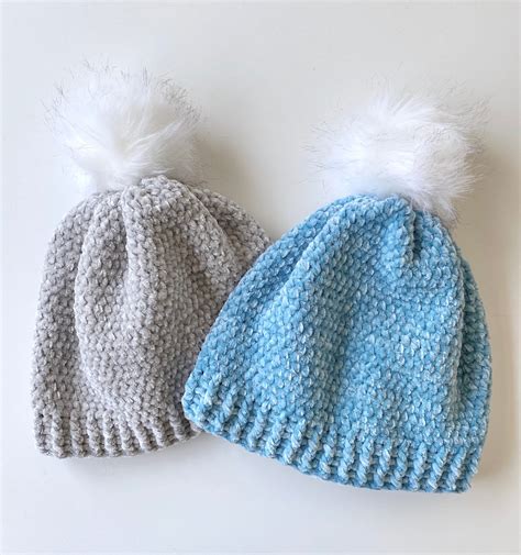 Crochet Velvet Winter Hat Daisy Farm Crafts