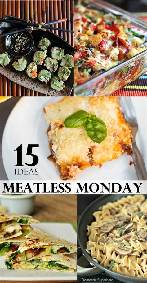 Simple Meatless Monday Recipes