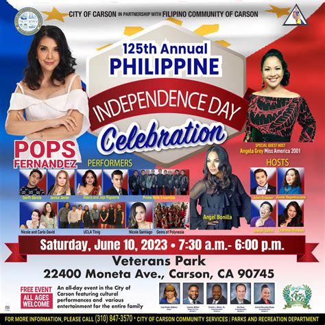philippine independence day celebration 2023 carson ca — positively filipino online