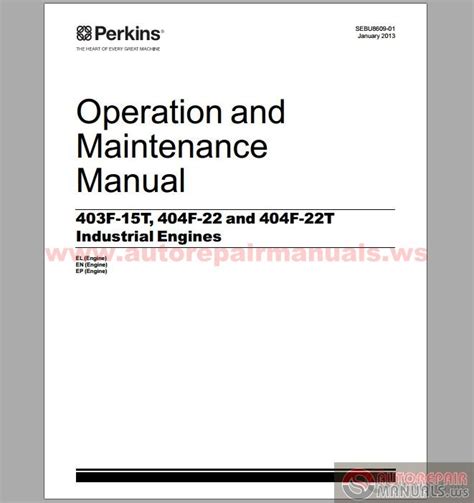 Perkins 1500 Series Parts Manual