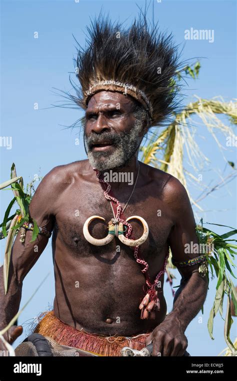 Melanesia Papua New Guinea Sepik River Area Village Of Kopar