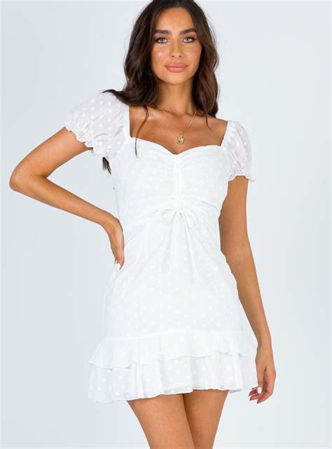 Dresses Princess Polly Usa Cute White Dress White Short Dress White Dresses Graduation