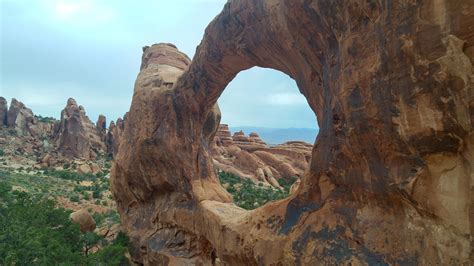 Double O Arch Arches National Park Moab Utah X Oc R