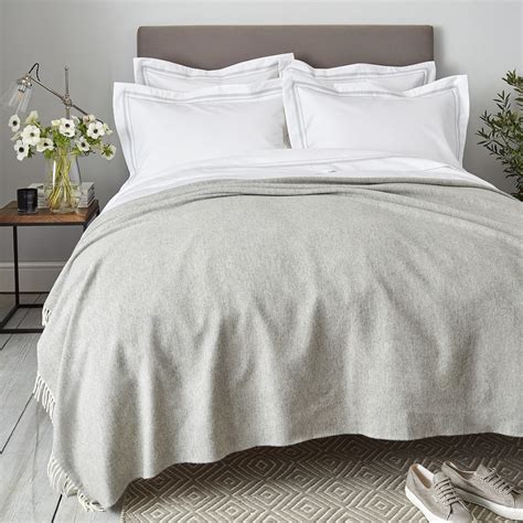 Luxury Wool Cashmere Throw Throws The White Company Luxury