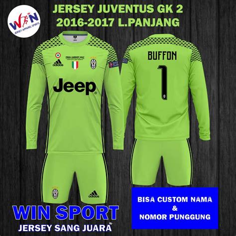 Jual Setelan Sepak Bola Juventus Gk Kiper Lengan Panjang