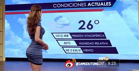 Yanetgarcia 美腿翘臀火了 墨西哥性感天气预报主持人 模拟人生 Deadnine