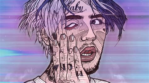 Lil Peep Cartoon Wallpapers On Wallpaperdog