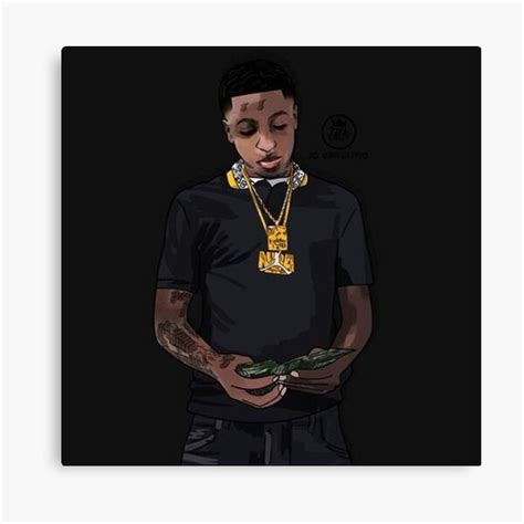 Nba Youngboy Canvas Prints Redbubble