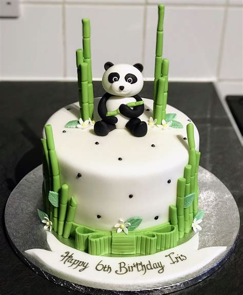 Panda Theme Cake Themed Cakes Cake Desserts