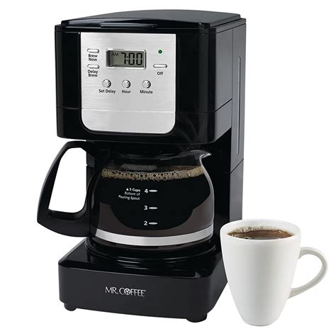 Mr Coffee Black 5 Cup Drip Coffee Maker
