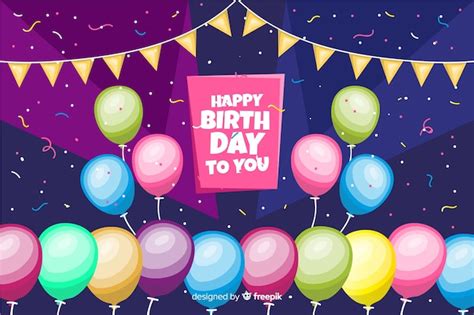 Birthday Vectors Photos And Psd Files Free Download