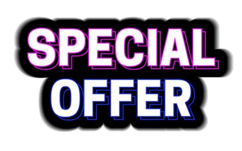 Special Offer Logo Png Transparent Images Free Download Vector Files