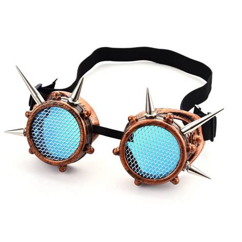 Unisex Cyberpunk Goggles Rivet Cyber With Free Shipping Worldwide