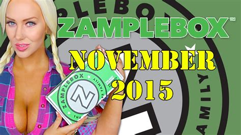 Taras First Zamplebox November Unboxing Youtube