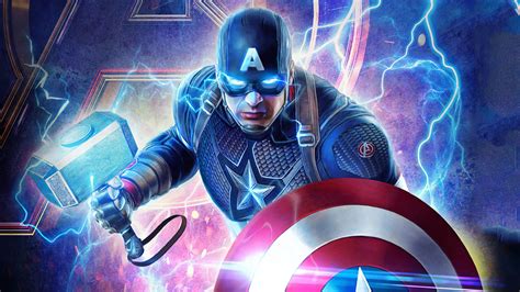 Captain America Avengers Endgame Wallpapers Wallpaper Cave