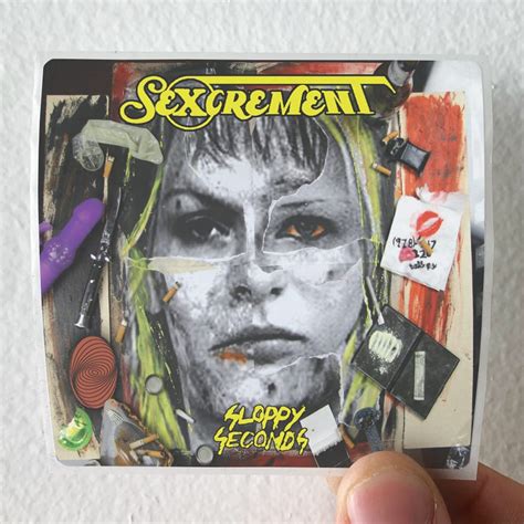 Sexcrement Sloppy Seconds Album Cover Sticker