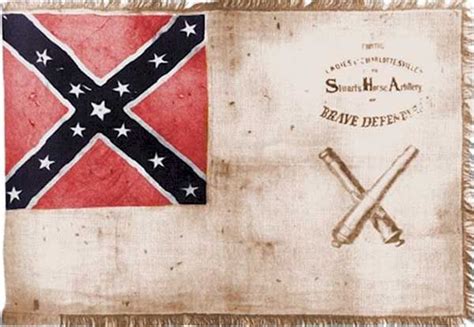 Jeb Stuarts Horse Artillery Civil War Flags Civil War Art