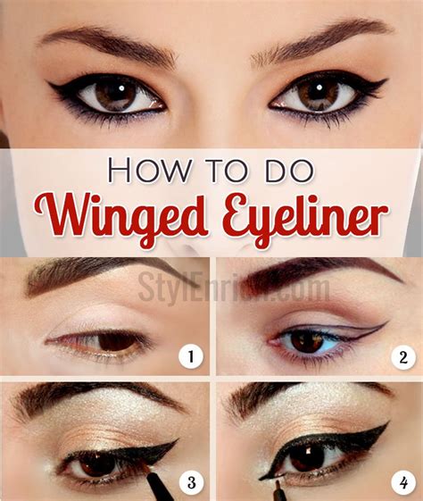 How To Do Winged Eyeliner Tutorial For Perfect Eye Makeup