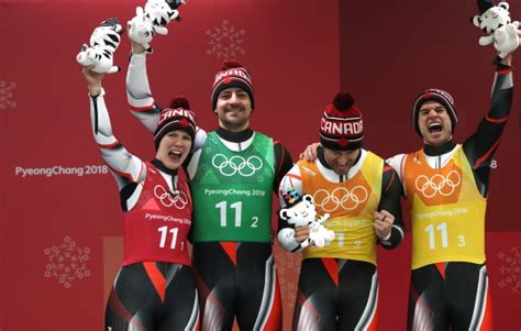 Pyeongchang 2018 Luge Relay Wins Silver Team Canada Official