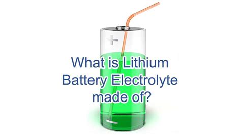 What Is Lithium Battery Electrolyte Made Of Npp Power