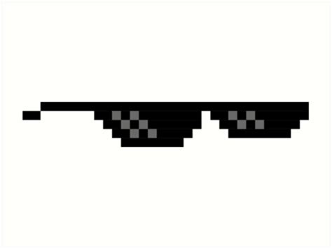 Pin amazing png images that you like. "Thug life sunglasses" Kunstdrucke von wildserenity ...