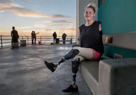 A Quadruple Amputee Takes Steps Toward Independence Starting With Attitude Orange County Register