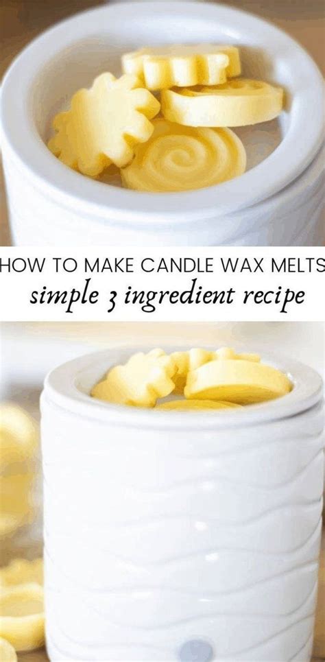 Learn How To Make Your Own Candle Wax Melts To Scent Your Home