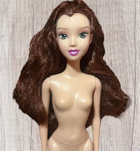 Mattel Barbie Doll Disney Beauty And The Beast Princess Belle Doll Nude