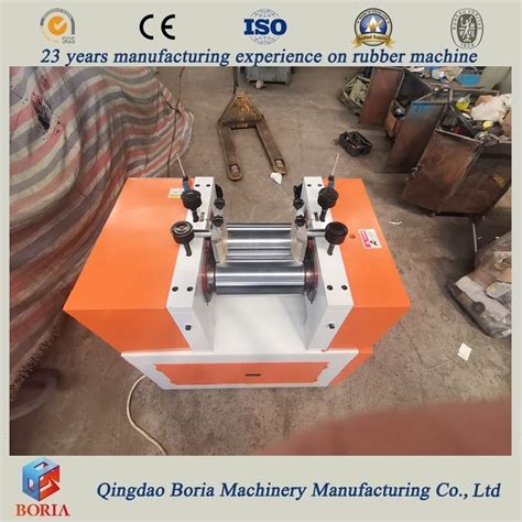 Laboratory Two Roll Rubber Open Mixing Mill For Rubber And Plastic