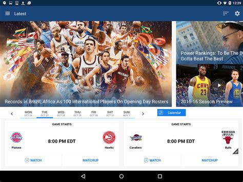 App for browsing nba players stats.individual and team stats.category leaders tab for points, rebounds, assists, etc.games boxscores.standings and playoff picture.player comparison.sortable stats grid.rookie grid.favorites list.complete list of historical nba players of all time. NBA app - Android Apps on Google Play