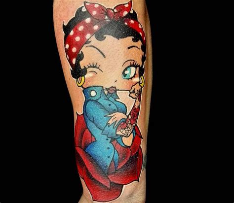 Betty Boop Tattoo By Ilaria Toni Maldonado Photo 24842