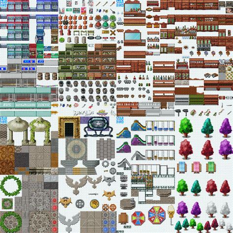 Rpg Maker Mz Tile Collection By Starbird Game Art