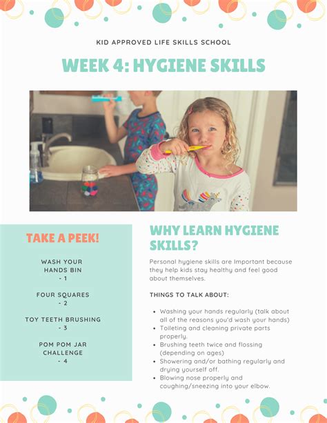 Hygiene Skills Activities For Kids Toddler Approved