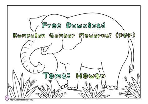 125+ Gambar Mewarnai Anak TK