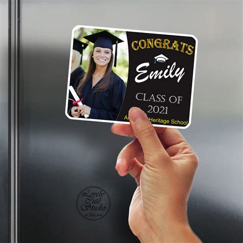 Class Of 2021 Graduation Magnet Congrats Grad Graduate Car Etsy