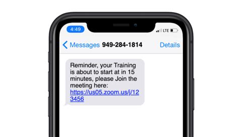 Sending Sms Reminders To Zoom Event Registrants Sms Text Reminders
