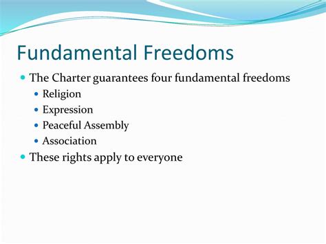 Canadian Charter Of Rights And Freedoms Ppt Download