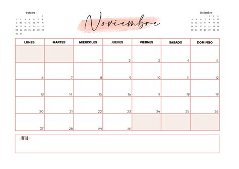Calendario Noviembre 2023 Para Imprimir 【2023】 Globalendar