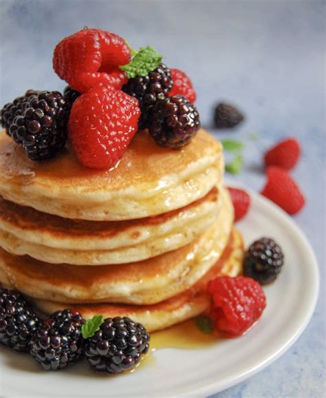 Looking For The Best Ever Fluffy American Pancake Recipe Look No Further This Foolproof Recipe