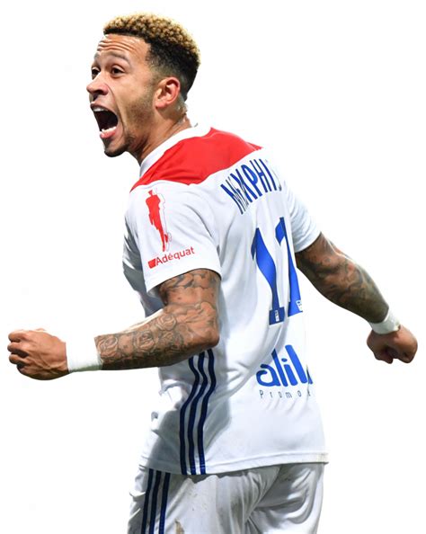 Memphis Depay football render - 50178 - FootyRenders