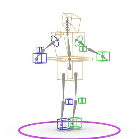 D Model Rigged Crash Test Dummies Turbosquid